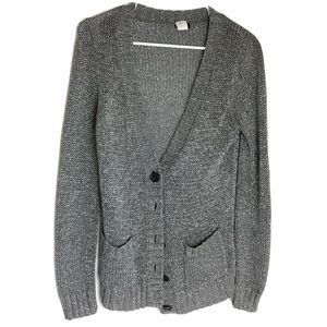 J.Crew Metallic Viscose Sparkly Sweater